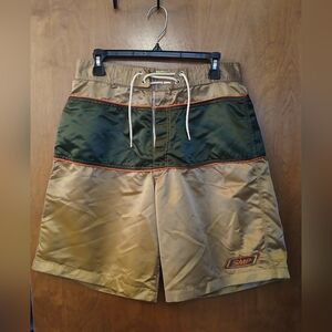 SMP Gold and Green Board Shorts